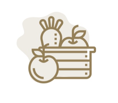 Fresh vegetables icon